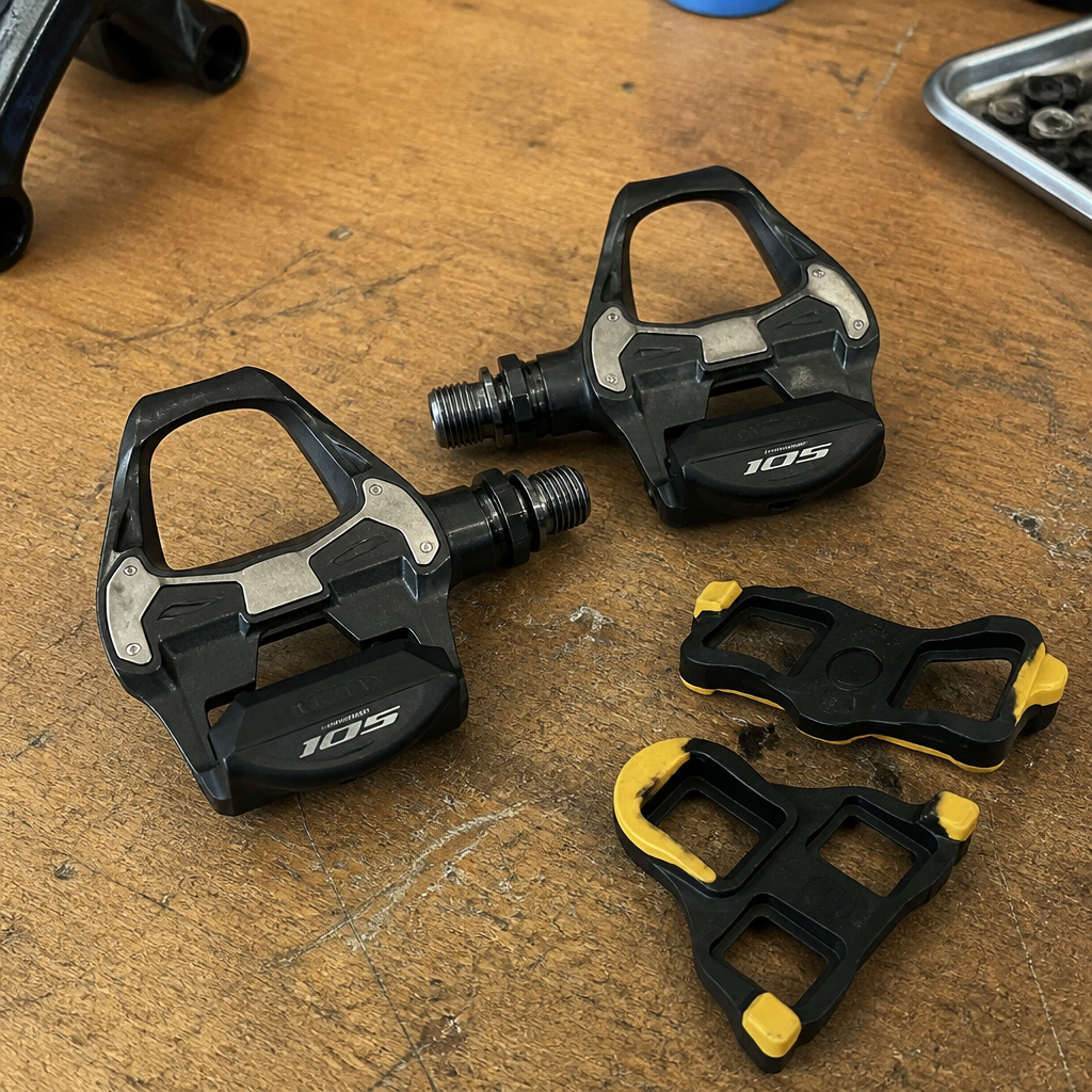 Pédales Shimano 105 PD-R7000 SPD-SL
